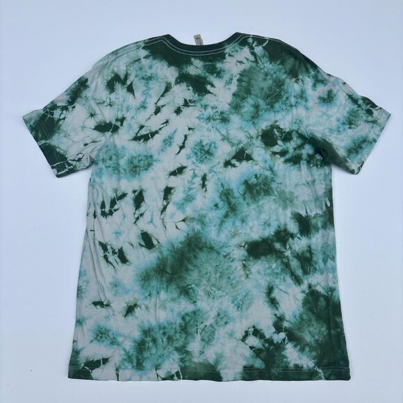 New Orleans TShirt Mens XL Green Hand Dyed & Screenprinted Swamp - Picture 6 of 7